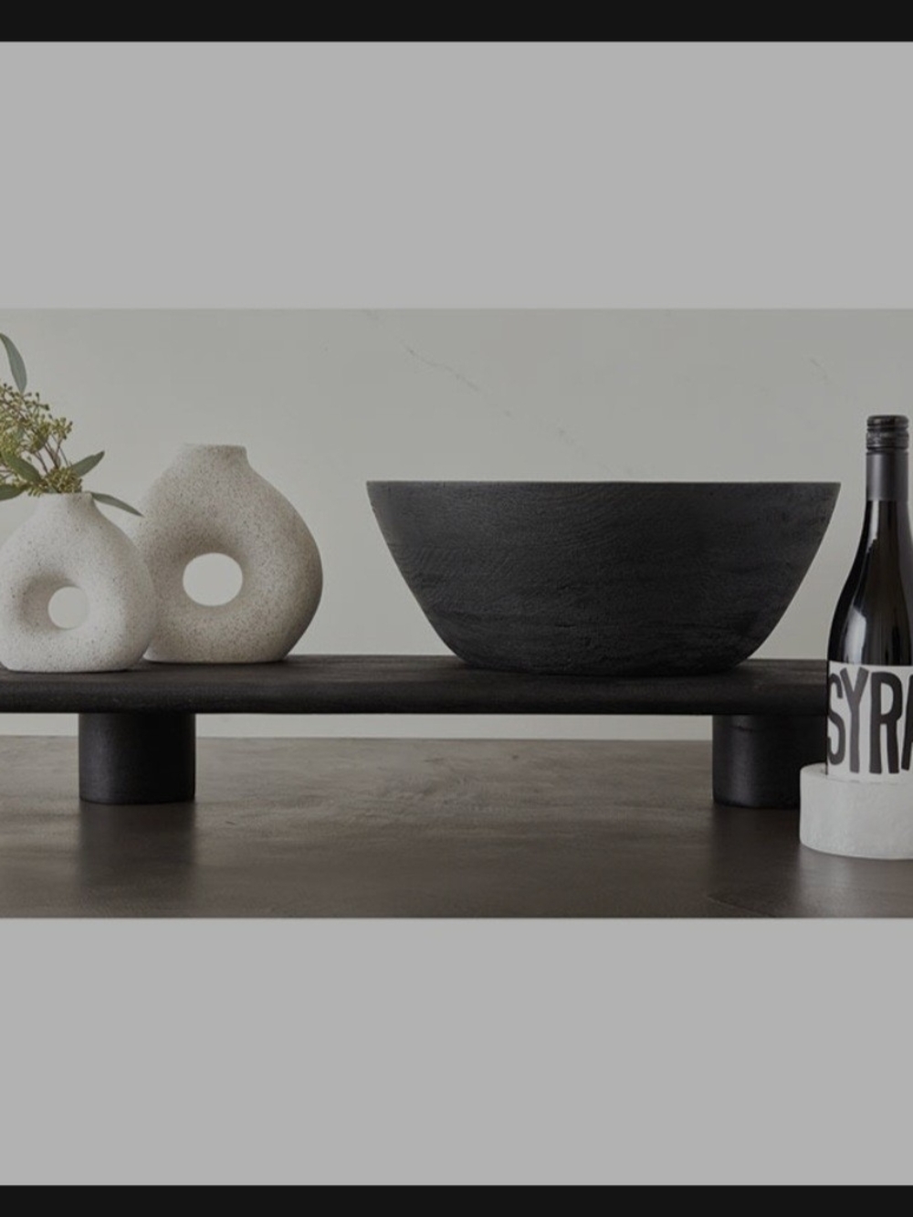 Modern Sanded Vase - Medium